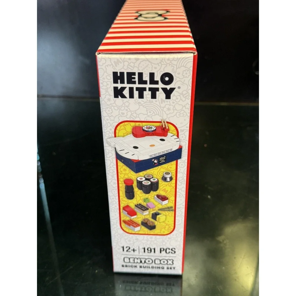 Brickcraft Hello Kitty Sushi Bento Box Building Set 191 Pieces New In Box